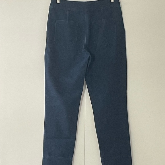 Collectif High-Waisted Side Zip Pinup Jeans, Size L (UK 14) - Picture 2 of 7